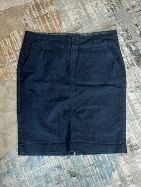 One 5 One Dark Denim Skirt
